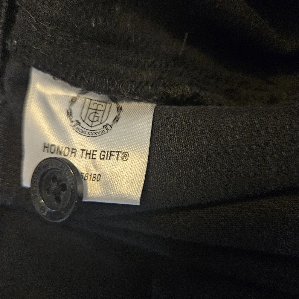 Honor the Gift Kids Pants 12 Black Unisex Relaxed Fit Streetwear EUC - Picture 4 of 10